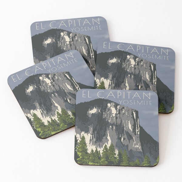 Item preview, El Capitan Yosemite National Park Illustration  designed and sold by ReVibing.
