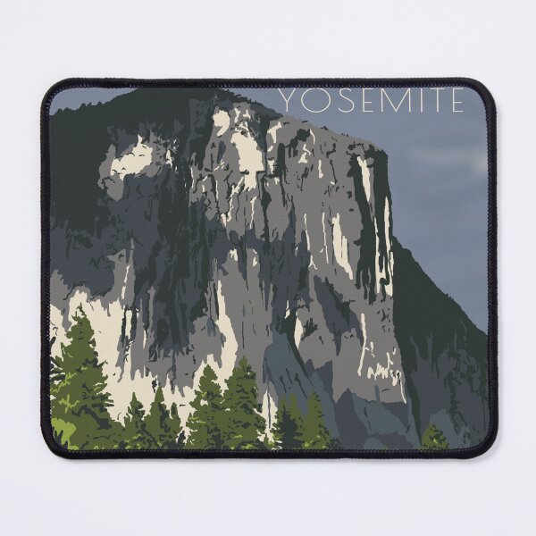 Item preview, El Capitan Yosemite National Park Illustration designed and sold by ReVibing.