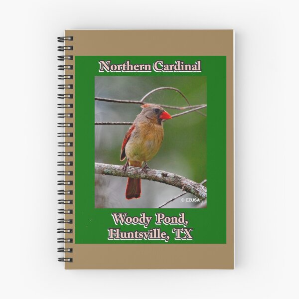 Item preview, The Perfect Gift For A Bird Lover: Northern Cardinal, Woody Pond, Huntsville, Texas designed and sold by MoreEZUSA-Here.