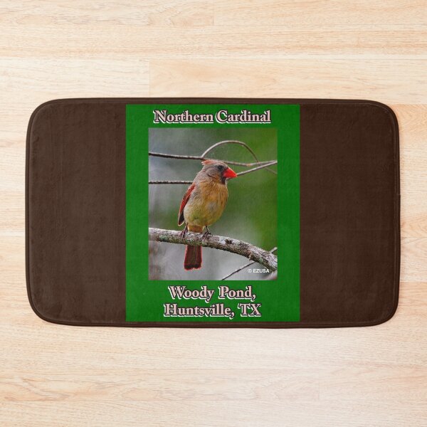 Item preview, The Perfect Gift For A Bird Lover: Northern Cardinal, Woody Pond, Huntsville, Texas designed and sold by MoreEZUSA-Here.