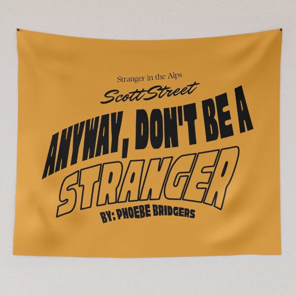 Item preview, Anyway, Don't Be A Stranger - Scott Street By Phoebe Bridgers designed and sold by Think In Scenes.