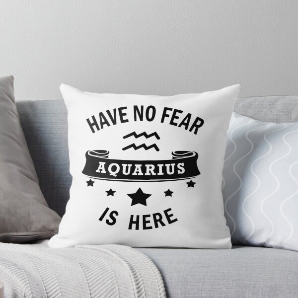 Item preview, Aquarius Zodiac No Fear Cool Funny designed and sold by smily-tees.