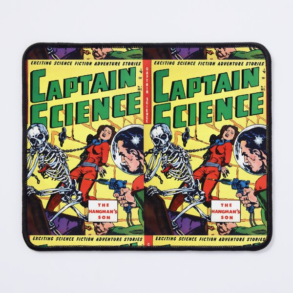 Item preview, Captain Science Issue 7 Dec 1951 | Vintage Comic Book Cover designed and sold by ArchimedesPrime.