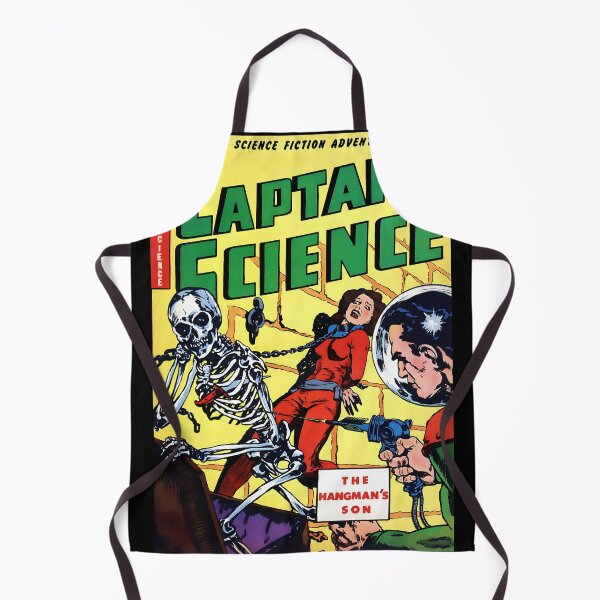 Item preview, Captain Science Issue 7 Dec 1951 | Vintage Comic Book Cover designed and sold by ArchimedesPrime.