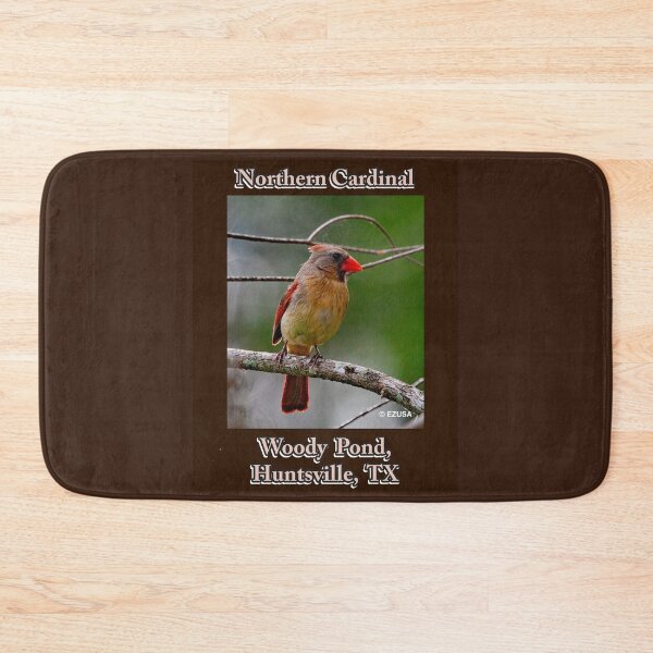 Item preview, For The Bird Lover In You: Northern Cardinal, Woody Pond, Huntsville, Texas designed and sold by MoreEZUSA-Here.