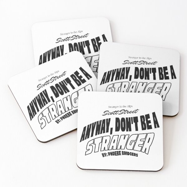 Item preview, Anyway, Don't Be A Stranger - Scott Street Song By Phoebe Bridgers designed and sold by Think In Scenes.