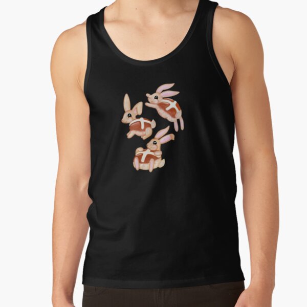 Hot Cross Bunnies | Pink Tank Top