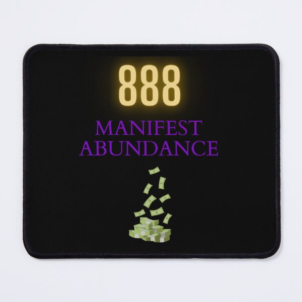 Aperçu de l'œuvre 888 Abondance manifeste créée et vendue par BubonicCowboy.