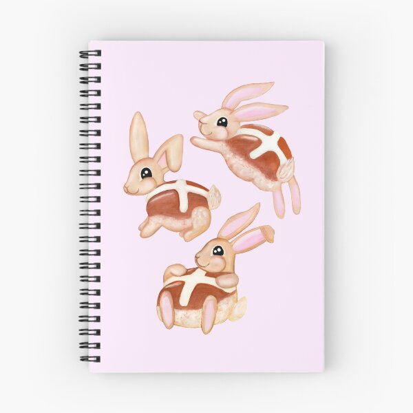 Item preview, Hot Cross Bunnies | Pink designed and sold by makemerriness.