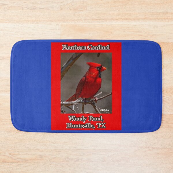 Item preview, Give The Bird To Your Lover: Northern Cardinal, Woody Pond, Huntsville, Texas designed and sold by MoreEZUSA-Here.