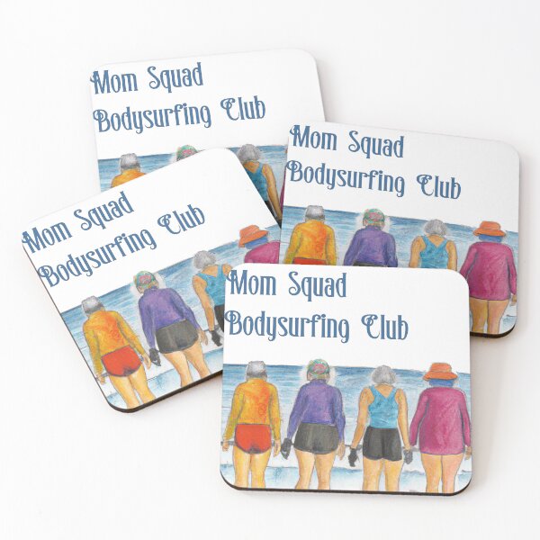 Item preview, Mom Squad Bodysurfing Club designed and sold by AntiCellPhone.