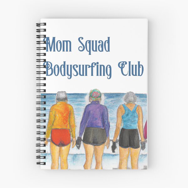 Item preview, Mom Squad Bodysurfing Club designed and sold by AntiCellPhone.