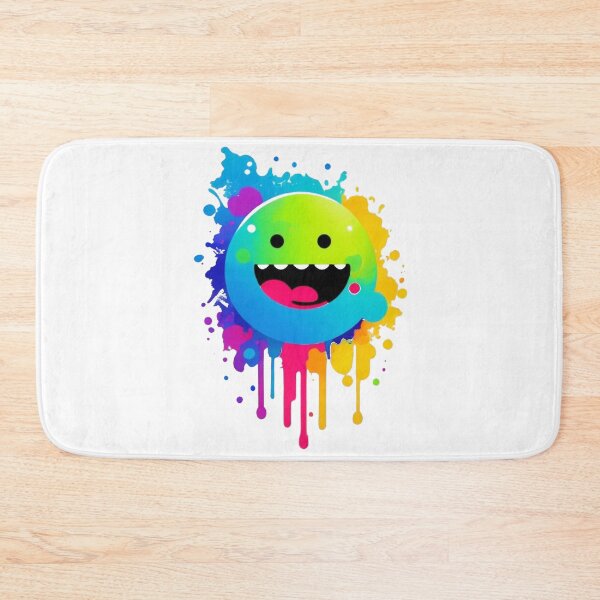 Item preview, Colorful smiley causing positive vibrations designed and sold by wiryalo.