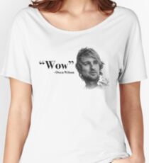 Camiseta ancha para mujer Guau