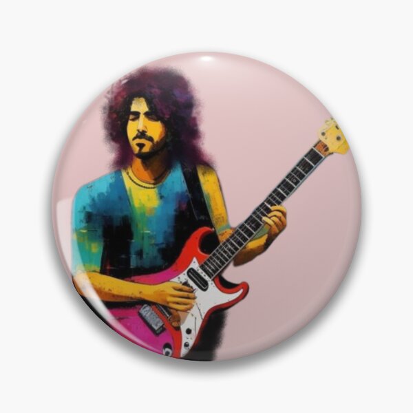 Item preview, Rock guitarist poster in color designed and sold by JaroDesign2023.