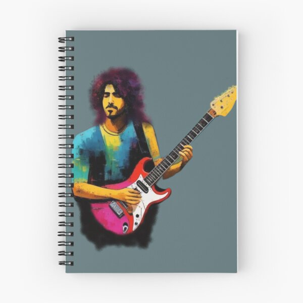 Artikelvorschau, Rockgitarristen-Poster in Farbe entworfen und verkauft von JaroDesign2023.