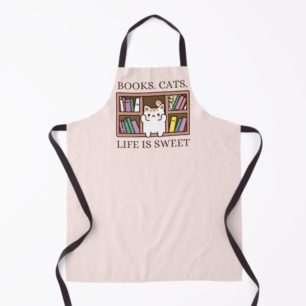 Item preview, Bookish Cat Aesthetic - Cat On A Bookshelf - With Books And Cats Life Is Sweet designed and sold by Wiss2Arts.