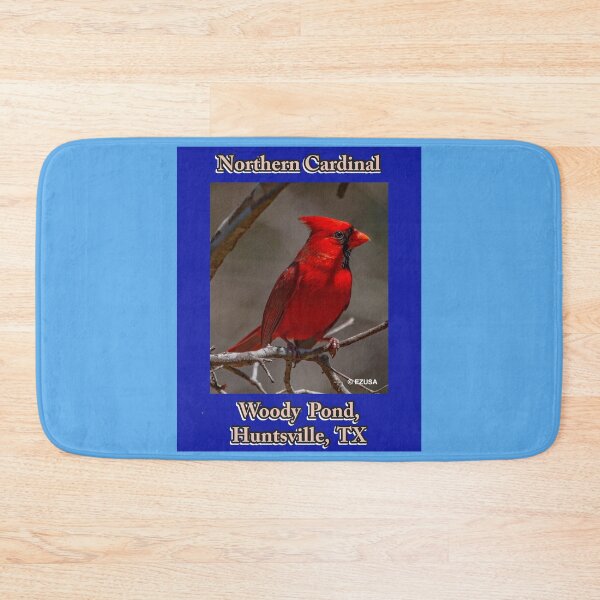 Item preview, Give Someone You Love The Bird: Northern Cardinal, Woody Pond, Huntsville, Texas designed and sold by MoreEZUSA-Here.