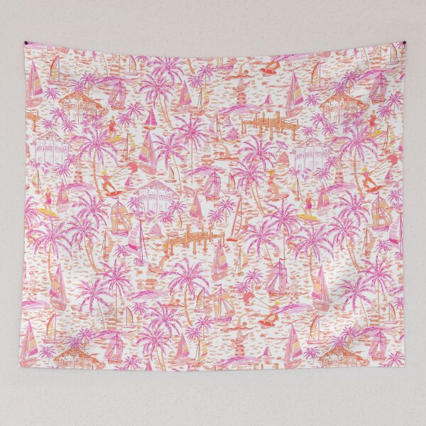Item preview,  Lake LIfe Pinks designed and sold by Fabricatemyart.