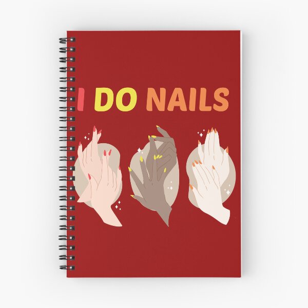 Item preview, I do Nails, fall nails Funny design, Autumn Nail Art Designs designed and sold by Lactus.