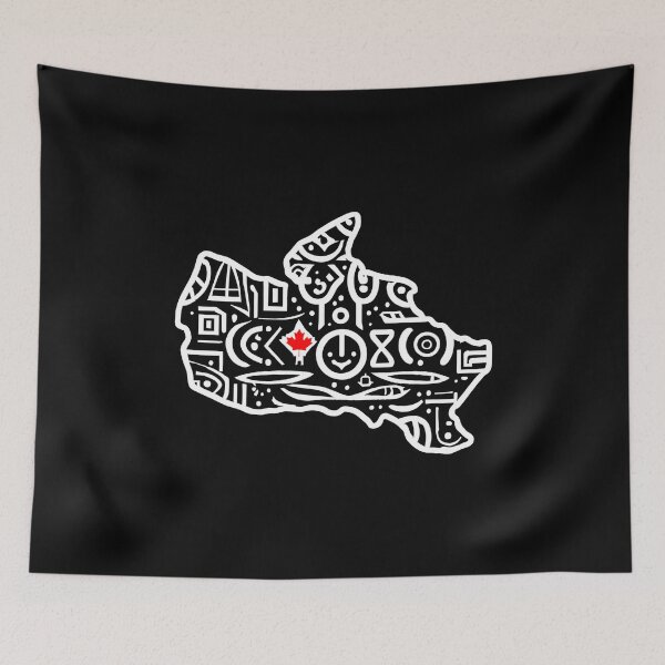 Item preview, Native Map of Canada - Indigenous CANADA designed and sold by FirasChakroun.