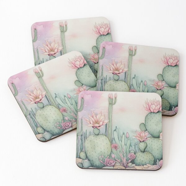 Item preview, Pastel Cacti designed and sold by HappyLifeCreate.