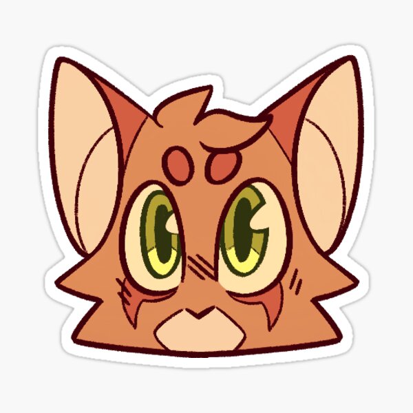 Ravenpaw, Firepaw & Greypaw (Warrior Cats) Sticker by MoonDaneka