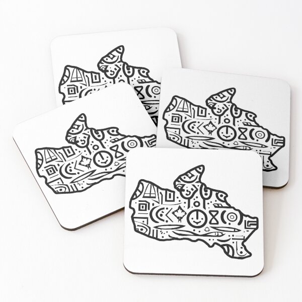 Item preview, Native Map of Canada - Indigenous CANADA designed and sold by FirasChakroun.
