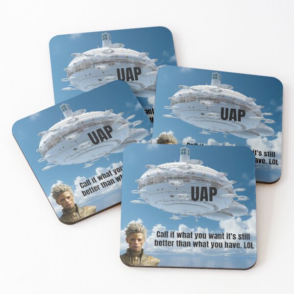 Item preview, The Pentagon now calls a UFO and UAP. The aliens don't care it's still better than what the Pentagon has. designed and sold by phelanartwork67.