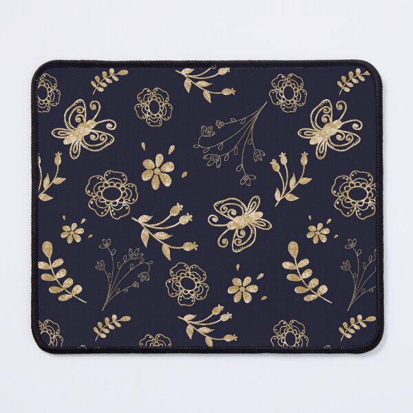 Item preview, Pattern Vintage with Butterflies and Flowers designed and sold by ByAllyAlly.