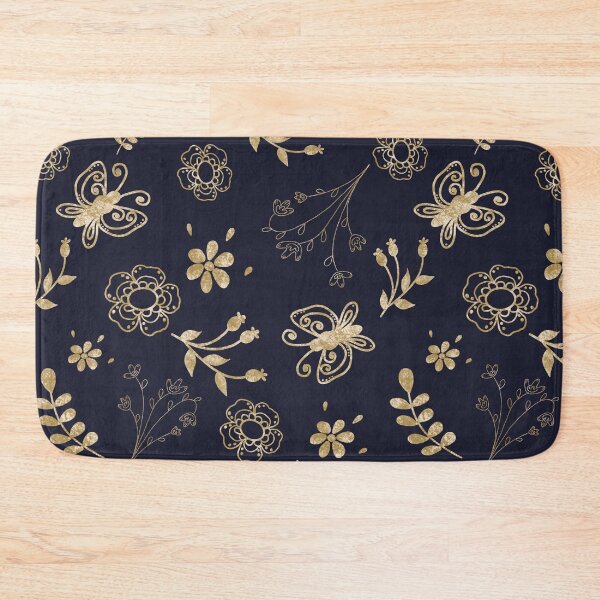 Item preview, Pattern Vintage with Butterflies and Flowers designed and sold by ByAllyAlly.