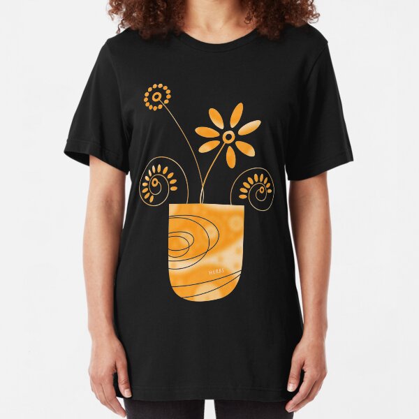 Little Herb Garden Slim Fit T-Shirt