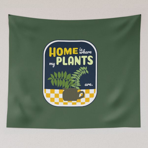 Item preview, Home is Where My Plants Are - Adopt a Plant designed and sold by SallySunday.