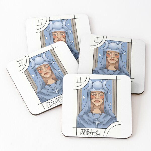 Item preview, The High Priestess Tarot Card designed and sold by Xyluxus.