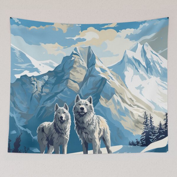 Item preview, A Vintage Travel Illustration of Yukon - Canada  designed and sold by GoodOldVintage.