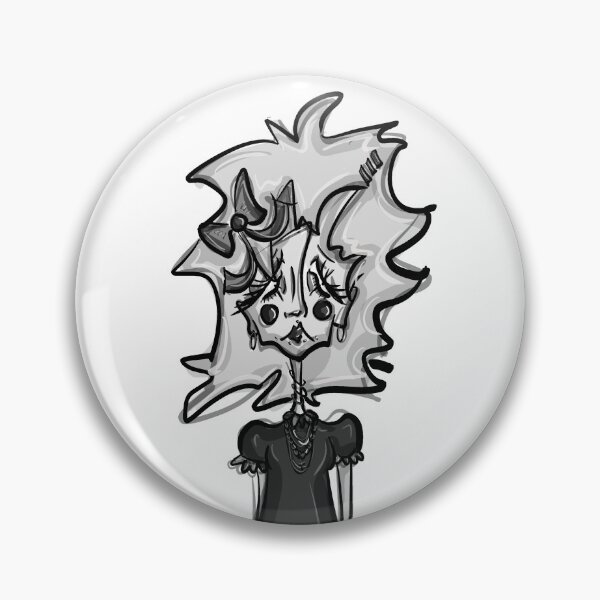 Item preview, Grey Girl with Frizzy Hair designed and sold by Smile for the Camera.