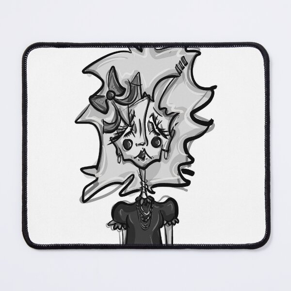 Item preview, Grey Girl with Frizzy Hair designed and sold by Smile for the Camera.