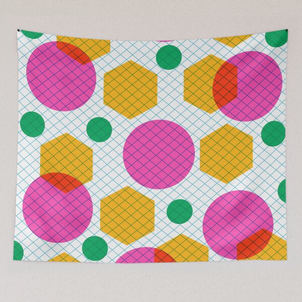 Item preview, Riso Scattered Shapes designed and sold by sylviabosky.