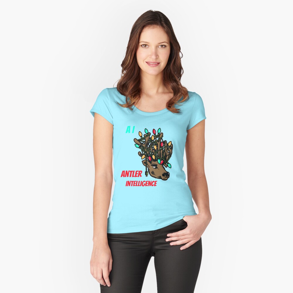 Item preview, Fitted Scoop T-Shirt designed and sold by MacAngLyn.