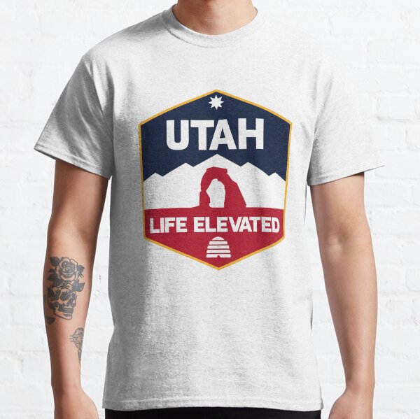 Utah T Shirt Retro Tee Life Elevated Utah T Shirt Retro Tee Life Elevated