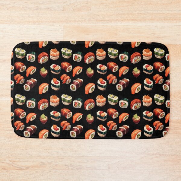 Item preview, Sushi Anime style pattern designed and sold by rynnzz.