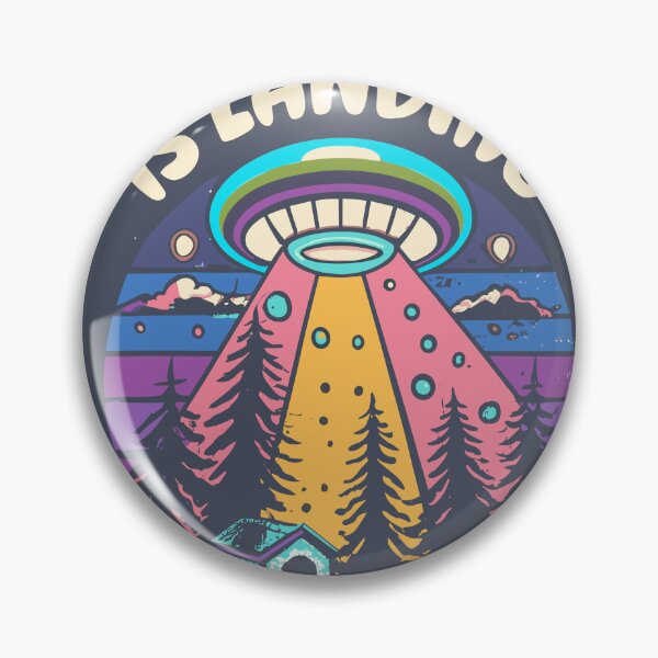 Item preview, UFO is landing. Design 2 designed and sold by Arno-Onei.