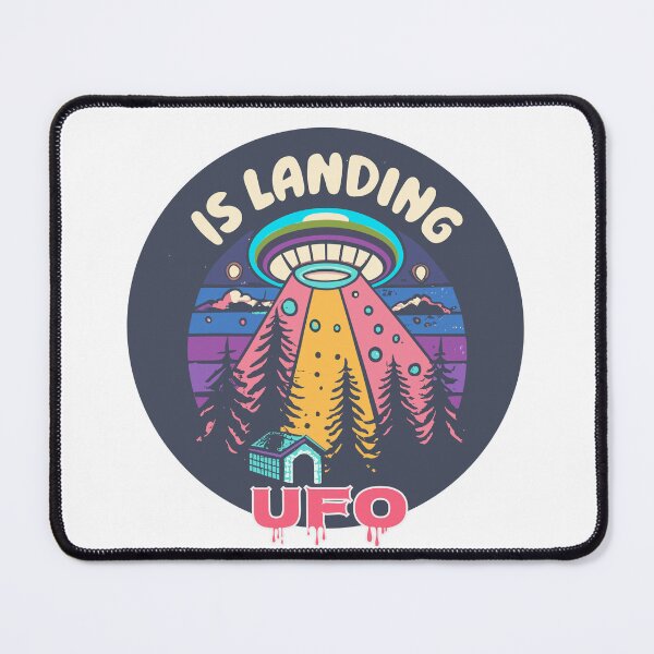 Item preview, UFO is landing. Design 2 designed and sold by Arno-Onei.