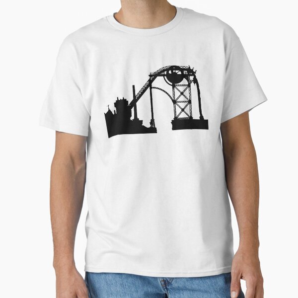 Item preview, Dive Coaster Art - Baron 1898 Inspired Shirt for Efteling Fans, Netherlands Theme Park Gift, Roller Coaster Enthusiast designed and sold by Urban Mouse.