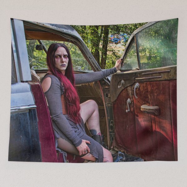 Item preview, Long Cool Woman in a Black Hearse designed and sold by alanathrower.