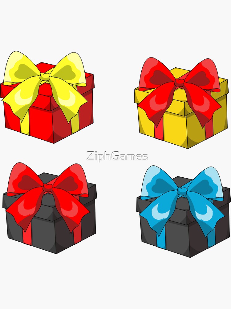 pink bows Sticker for Sale by ZiphGames