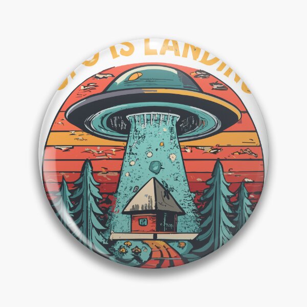 Item preview, UFO is landing. designed and sold by Arno-Onei.