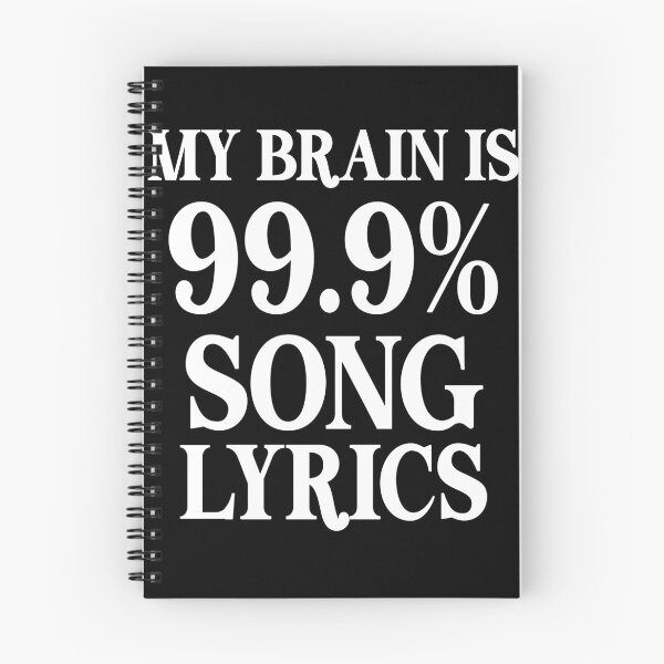 Item preview, My Brain Is 99.9% Song Lyrics Melodie Music Festival Gift designed and sold by TMelonShop.