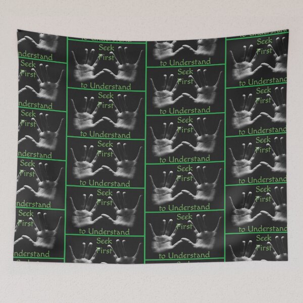 Item preview, Seek First to Understand designed and sold by MissLadyGraves.