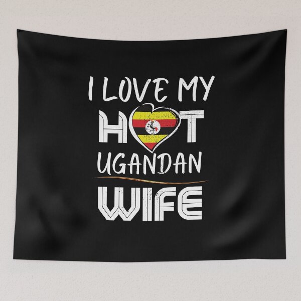 Item preview, I Love My Hot Ugandan Wife Uganda Husband designed and sold by Furahisha.